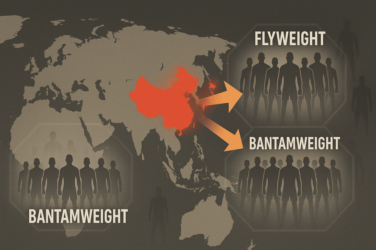Why Japanese fighters in fly/bantam?