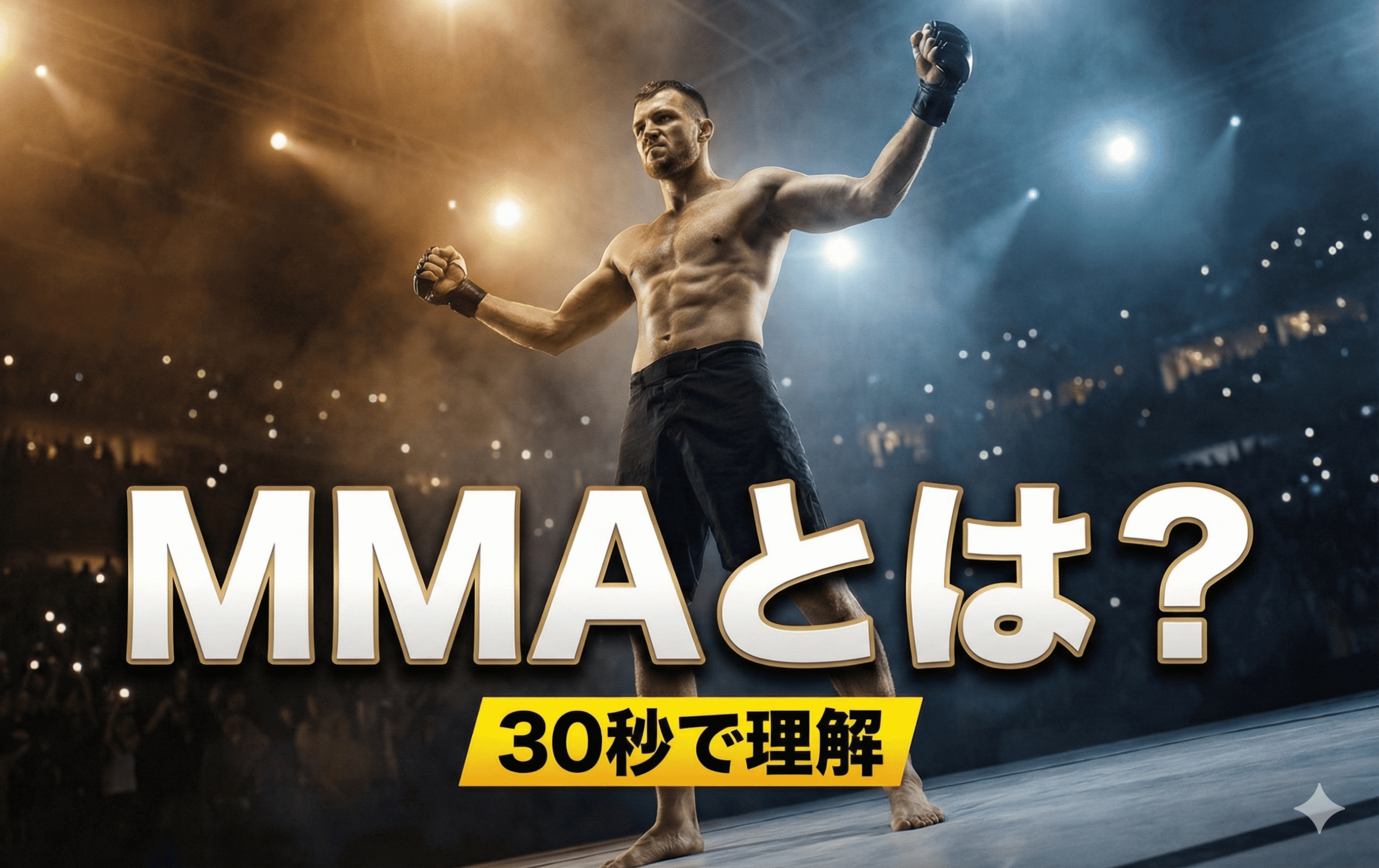 まず30秒で理解：MMAは何の略？ 30-seconds