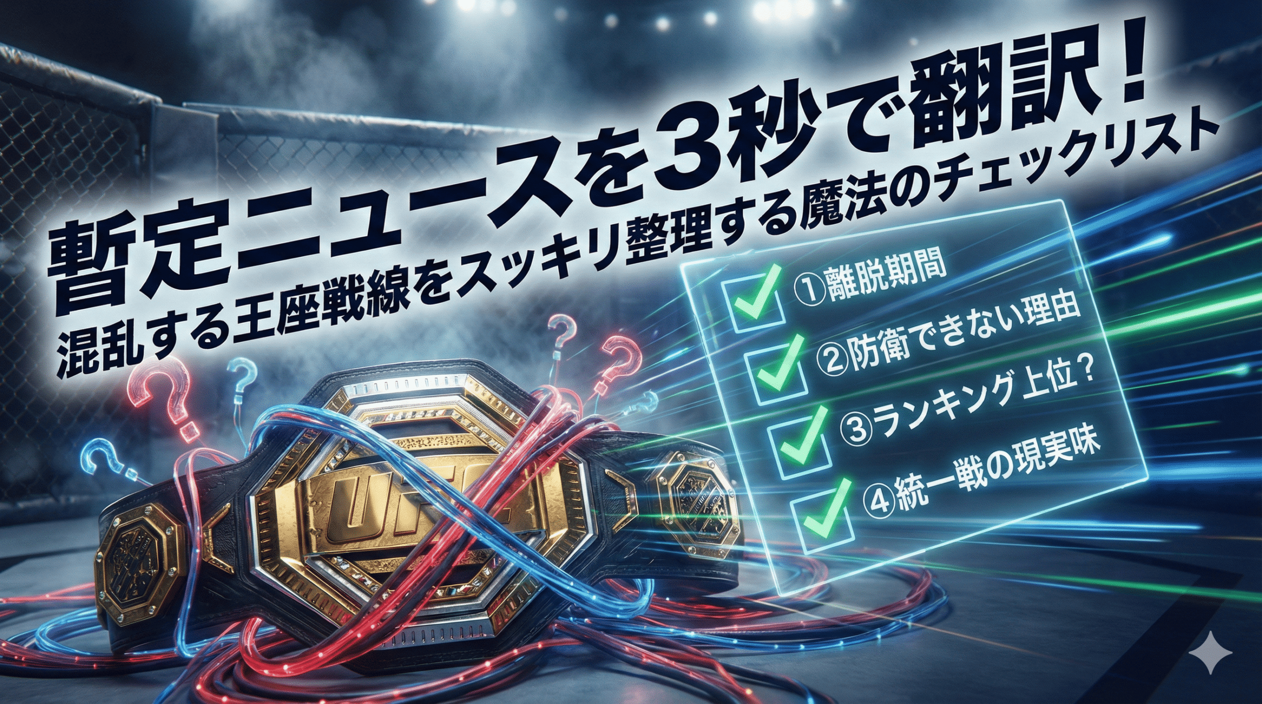 付録：暫定ニュースを3秒で翻訳するチェックリスト checklist