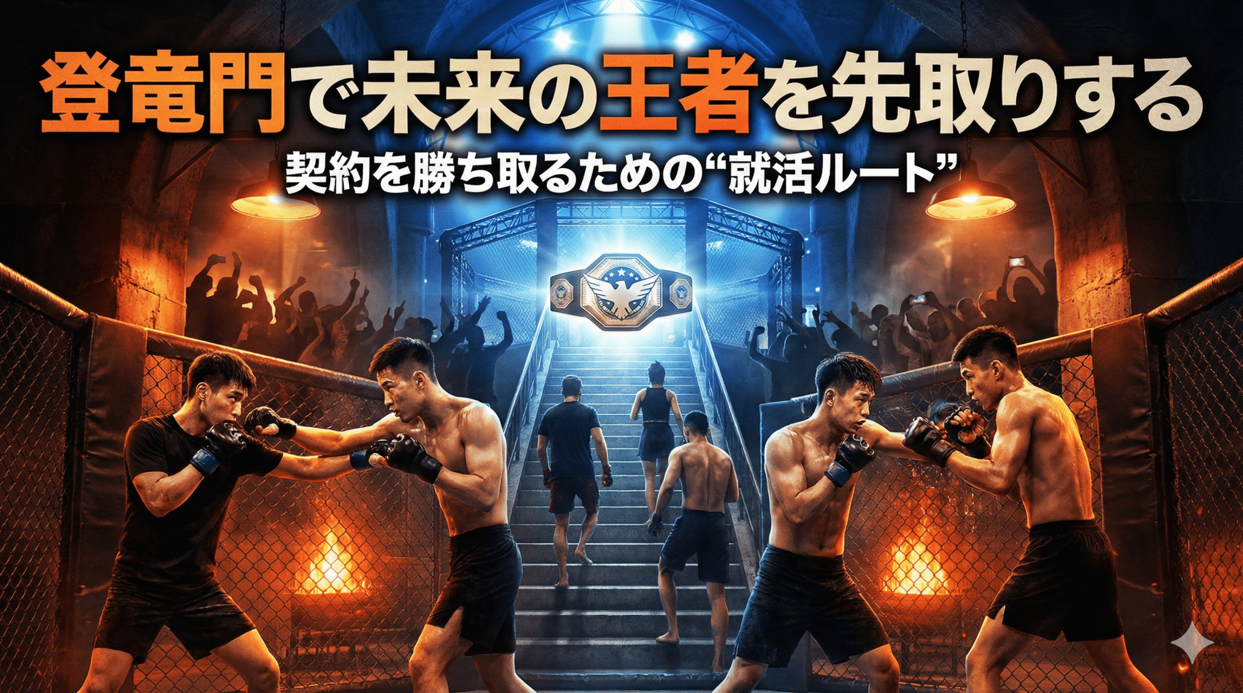 登竜門で未来の王者を先取りする gate of success