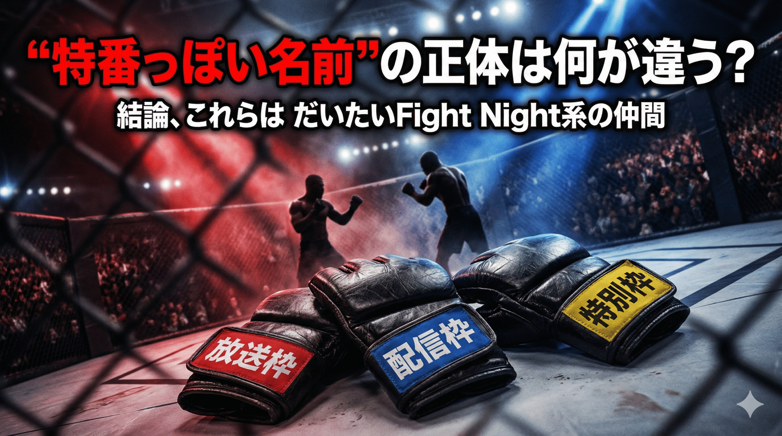 “特番っぽい名前”の正体は何が違う？ true identity