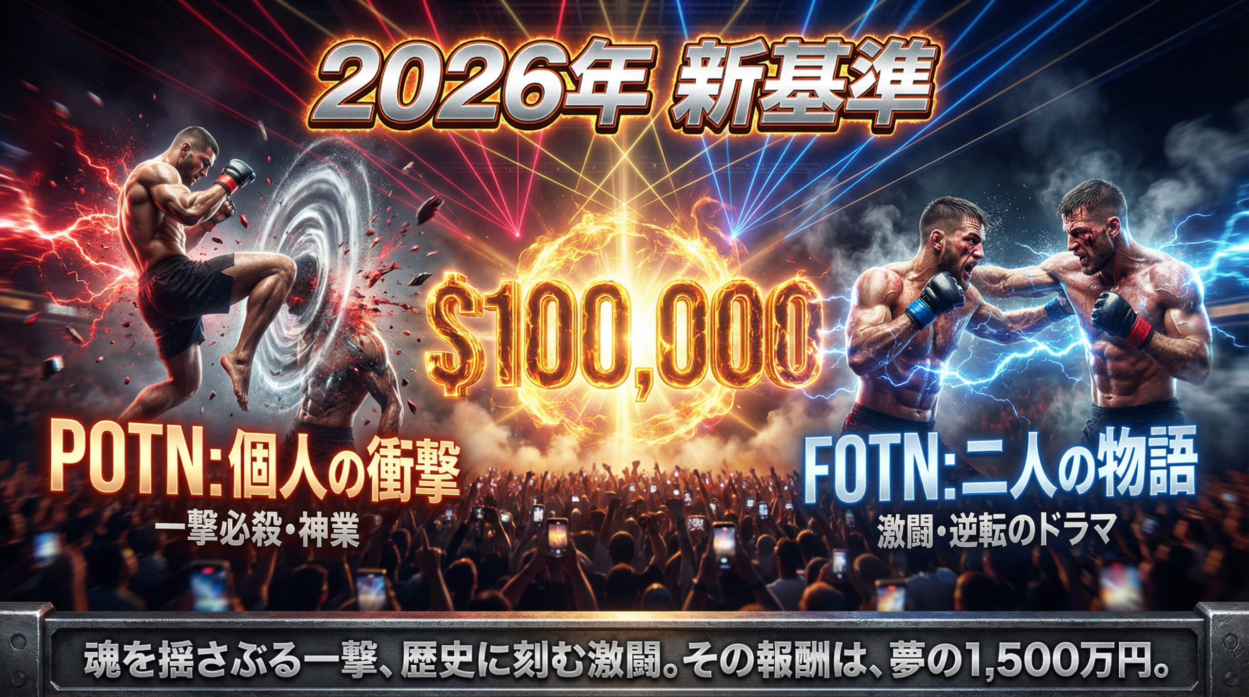 UFCファイトボーナスの解説図