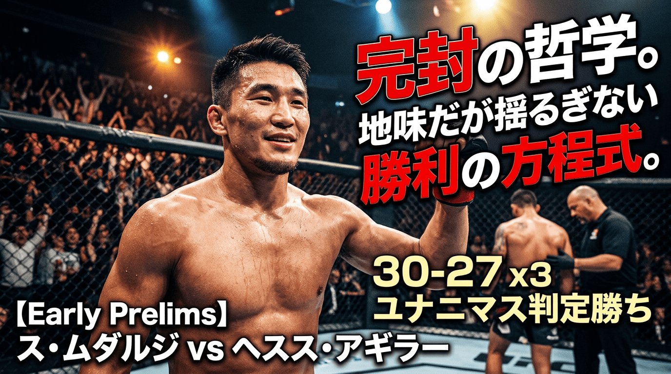 10. [Early Prelims] Su Mudarji vs Jesus Aguilar