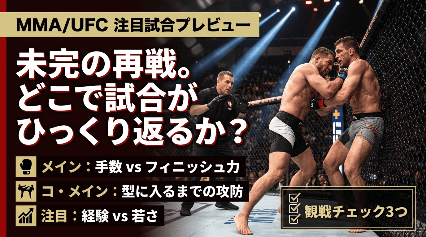 Featured match preview