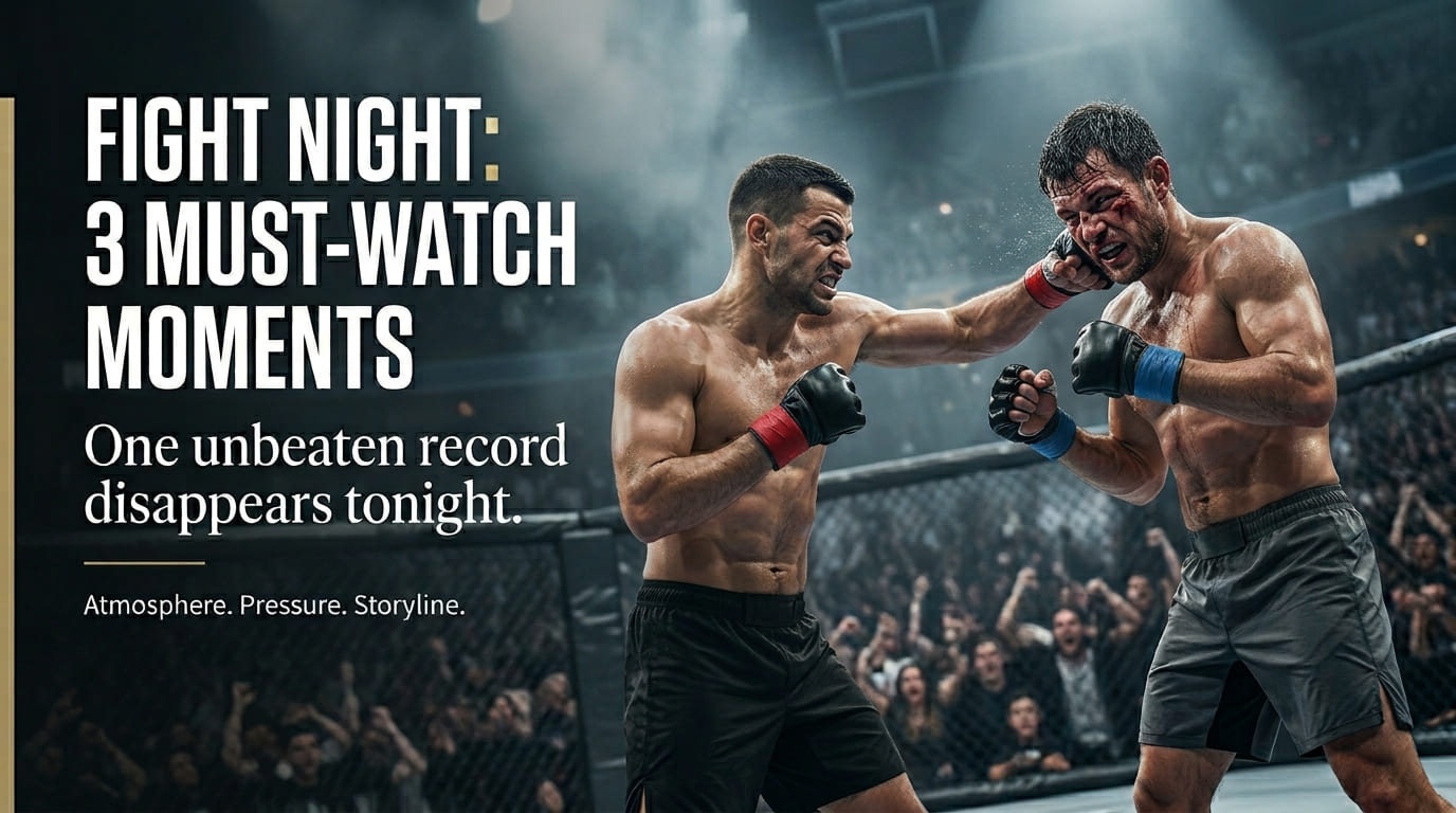 Fight Night Viewing Top 3 Recommendations