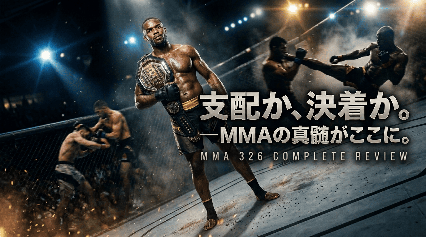 First, the conclusion What kind of event was UFC 326