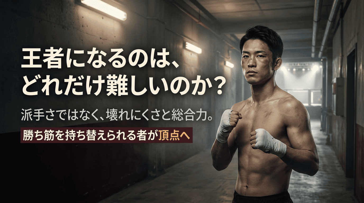 How difficult is it to become a UFC champion in the first place