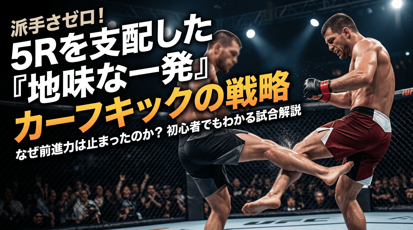 1. 【Main Event】ブランドン・モレノ vs ロニー・カヴァナ