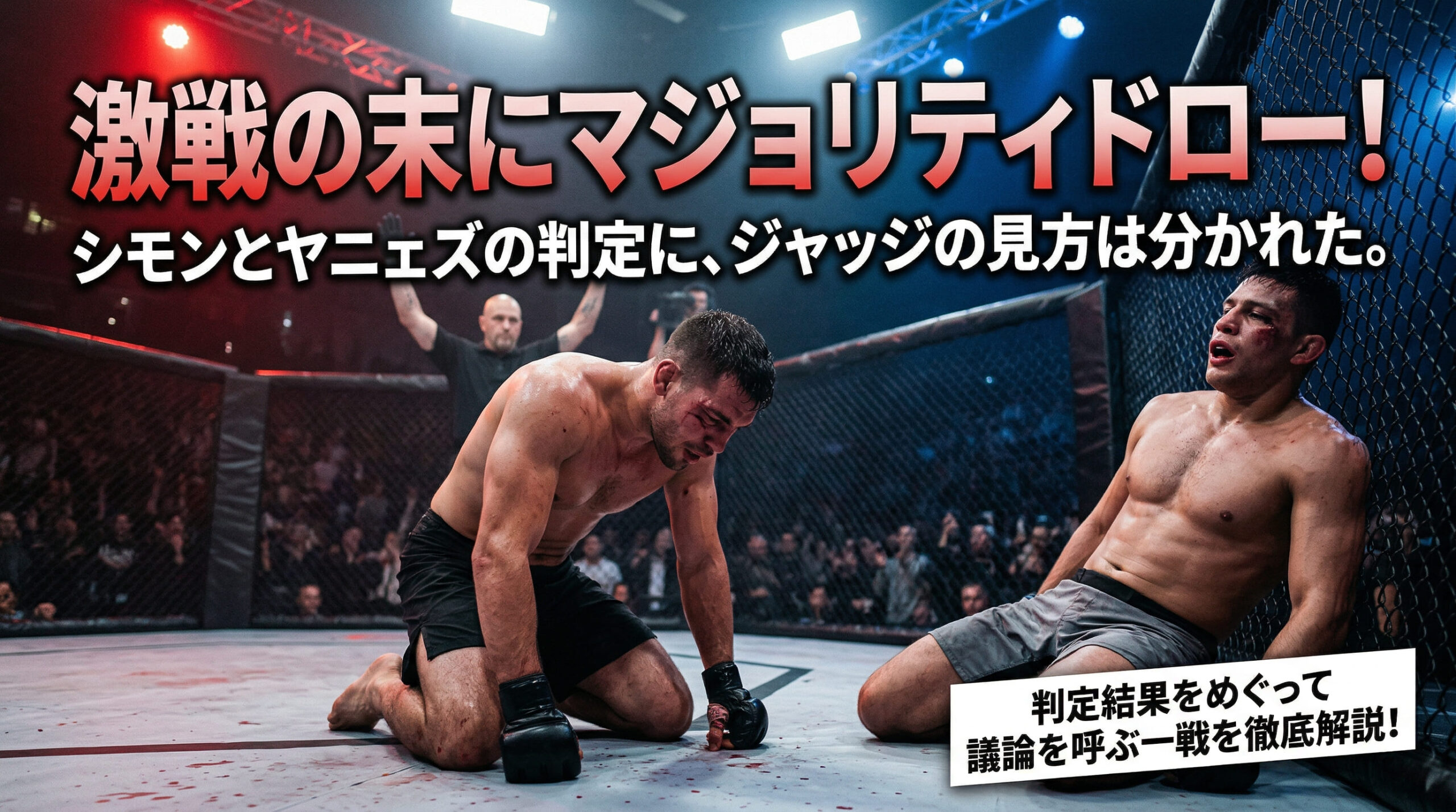 [Prelim Bantamweight] Ricky Simon vs. Adrian Yanez Result  A hard-fought fight ends in a majority draw