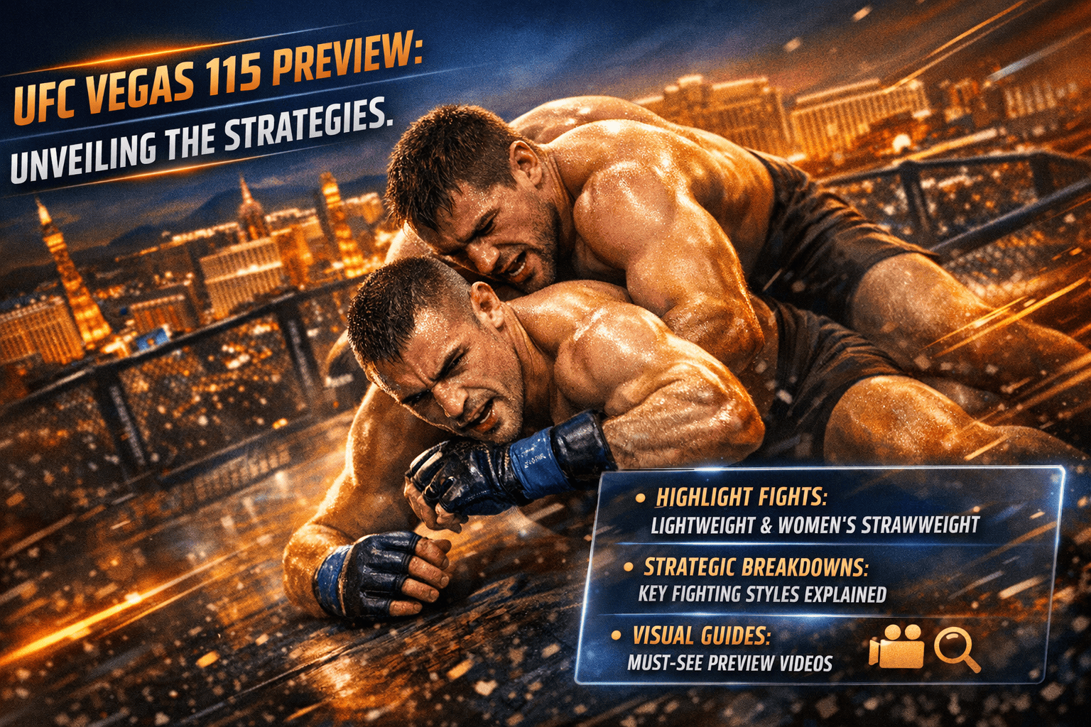 Three pre-UFC Las Vegas 115 videos to make the event even more exciting