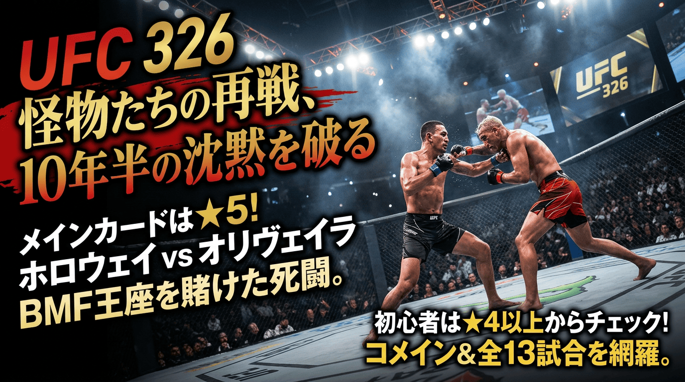 UFC 326 Full Fight Card