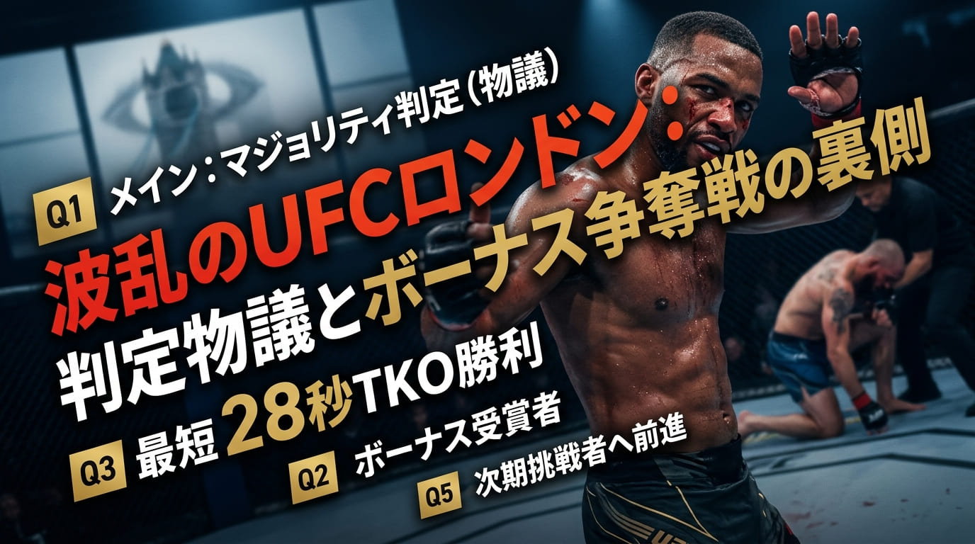 UFC London 2026 Frequently Asked Questions (FAQ)