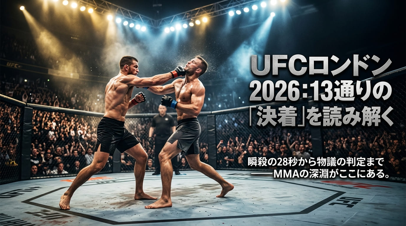 UFC London 2026 Roundup A tournament where controversial stars and lightning-fast supporting characters came together perfectly.