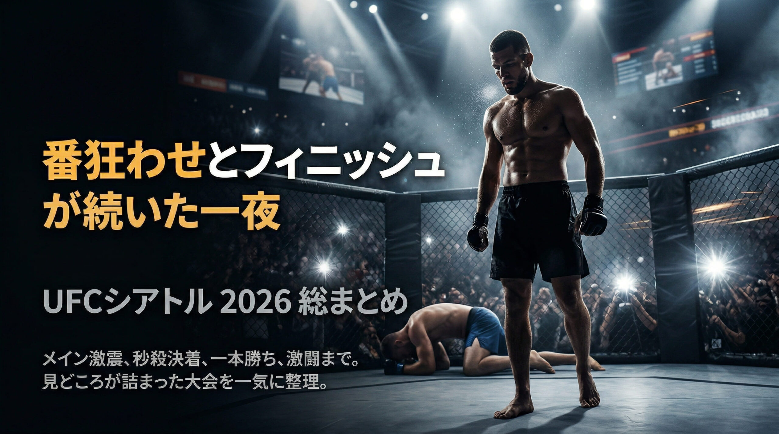 UFC Seattle 2026 Recap  A Night Full of Upsets and Finishes