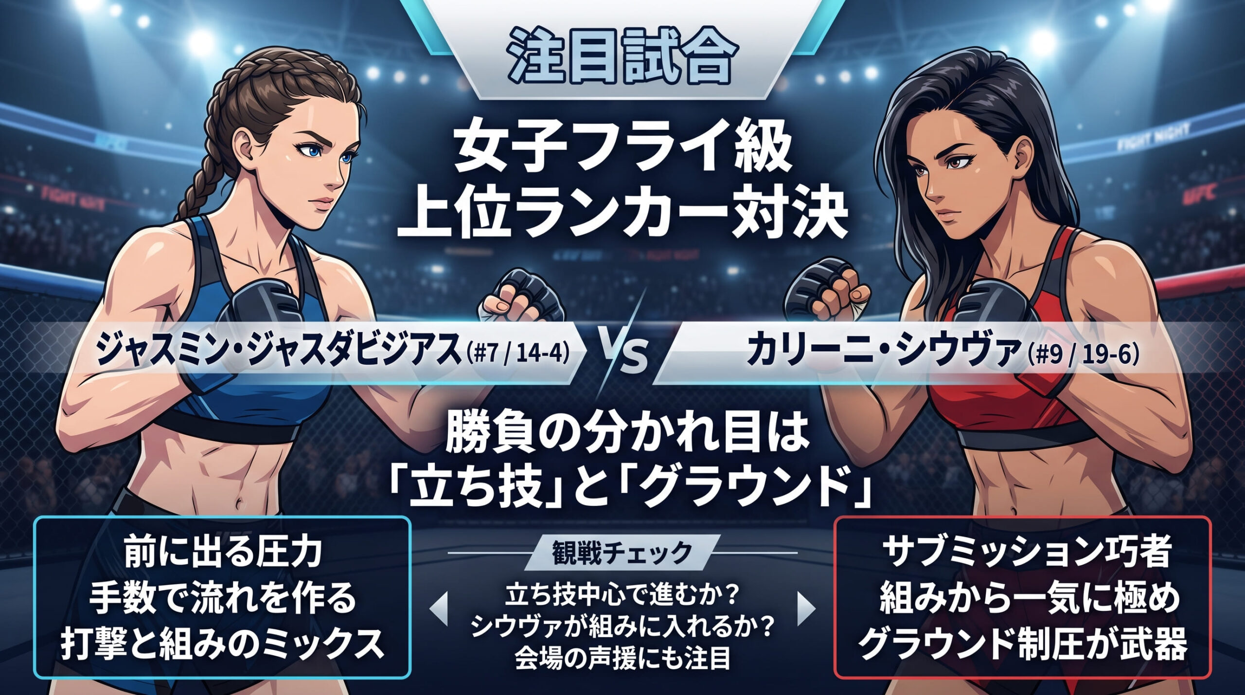 Featured Match Womens Flyweight