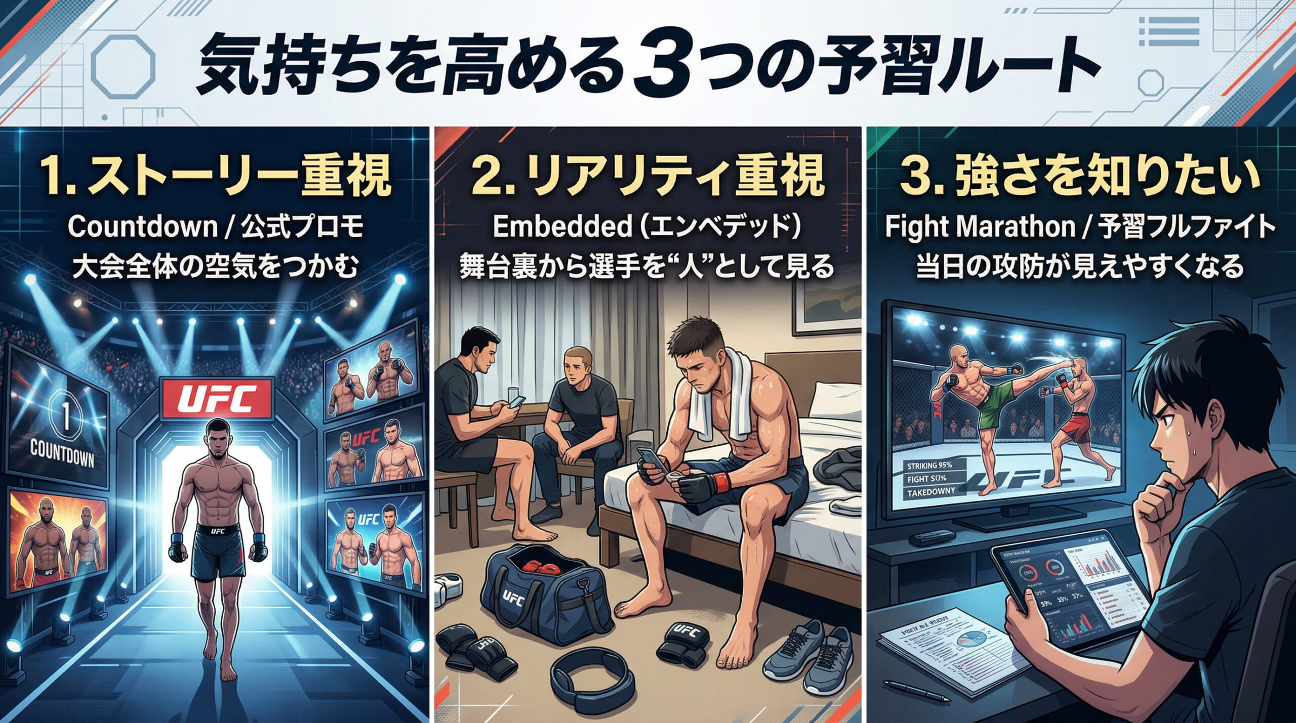 Three preparation routes to boost your motivation