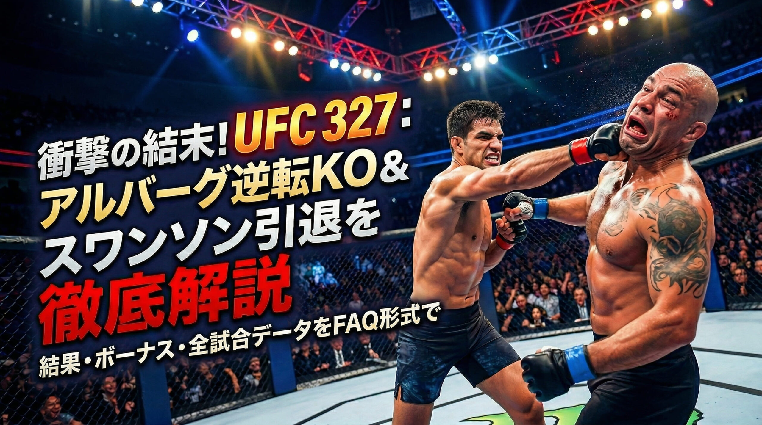 UFC 327 2026 Frequently Asked Questions (FAQ)