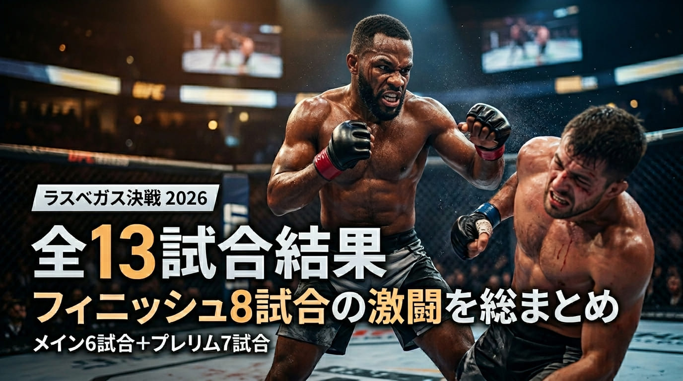 UFC Fight Night Las Vegas 115 2026 Full Match Results List