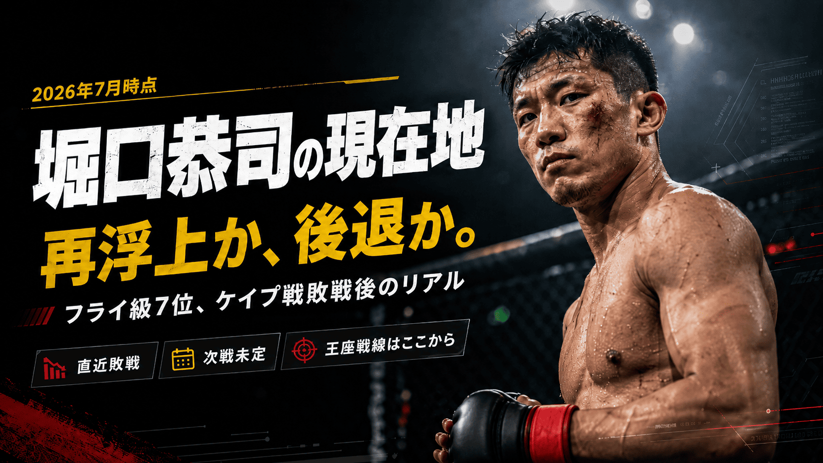 UFCフライ級ランキング・直近試合・王座戦線