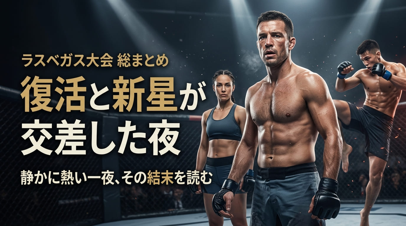 UFC Las Vegas 115 2026 Roundup  A Night of Moicano's Comeback and the Shining Stars of Young Talents