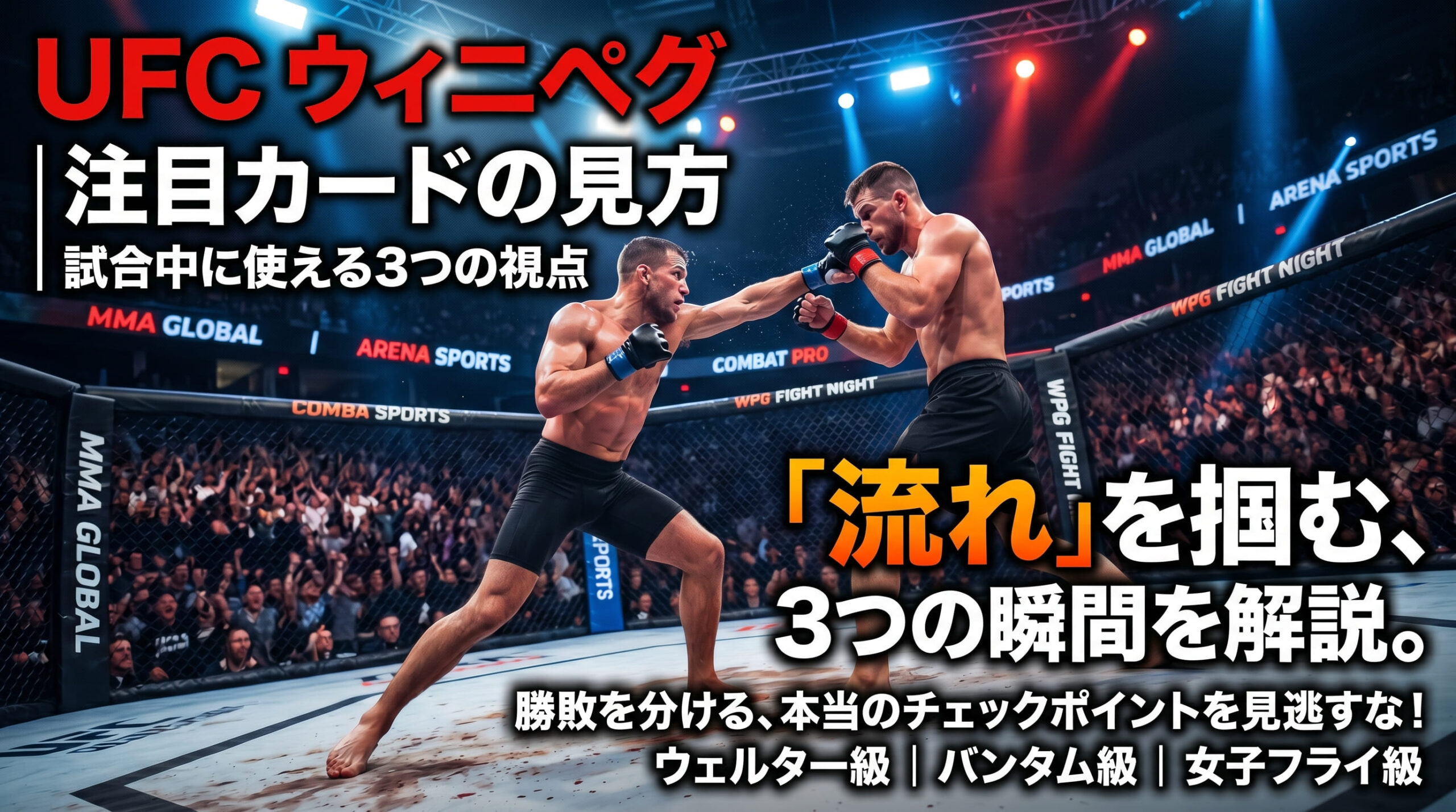 UFC Winnipeg  How to Watch the Highlighted Bouts and 3 Perspectives You Can Use During the Matches