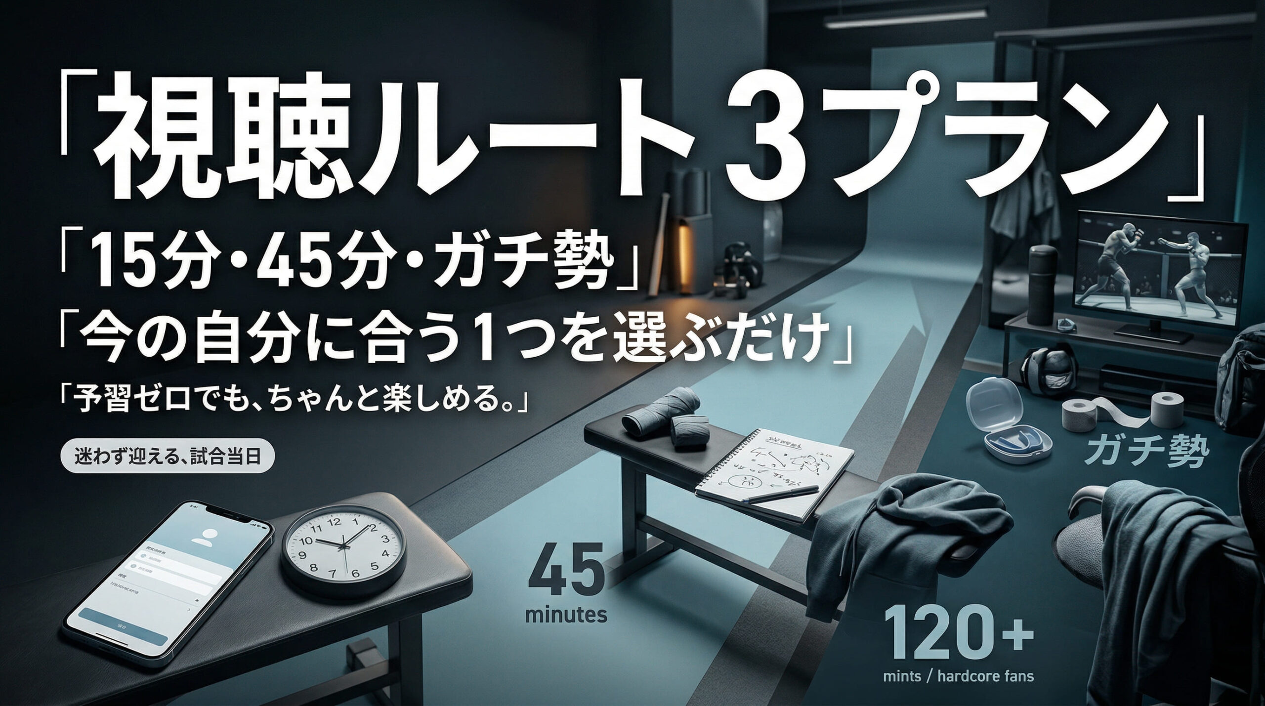 Viewing Options  3 Plans 15-minute, 45-minute, and for hardcore viewers