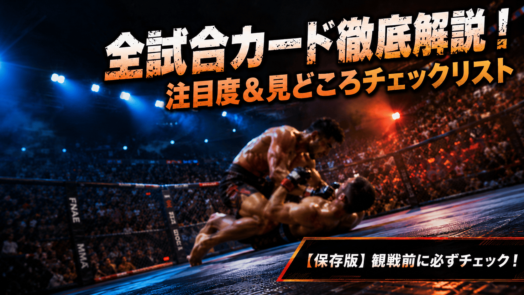 List of all match cards