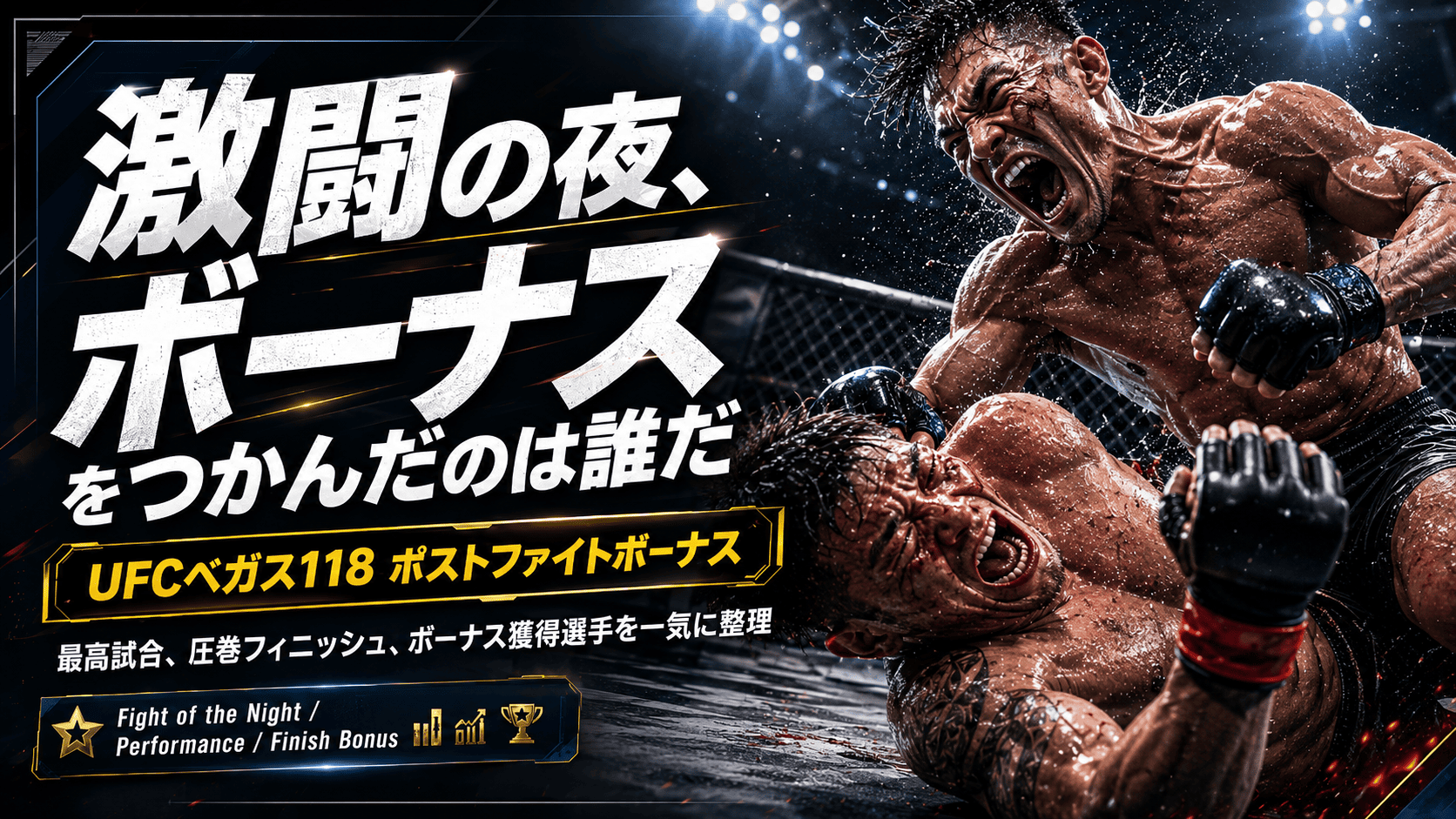 Post-fight bonus