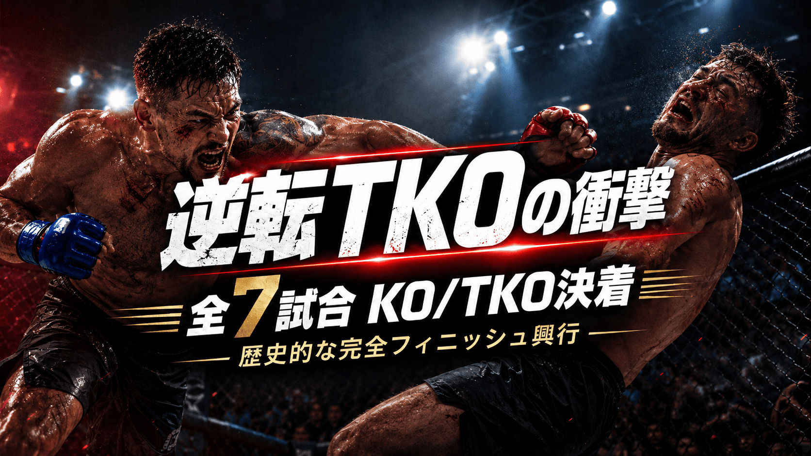 【UFCフリーダム250 結果】ゲイジーがトプリアに4R逆転TKO勝利・全7試合フィニッシュまとめ