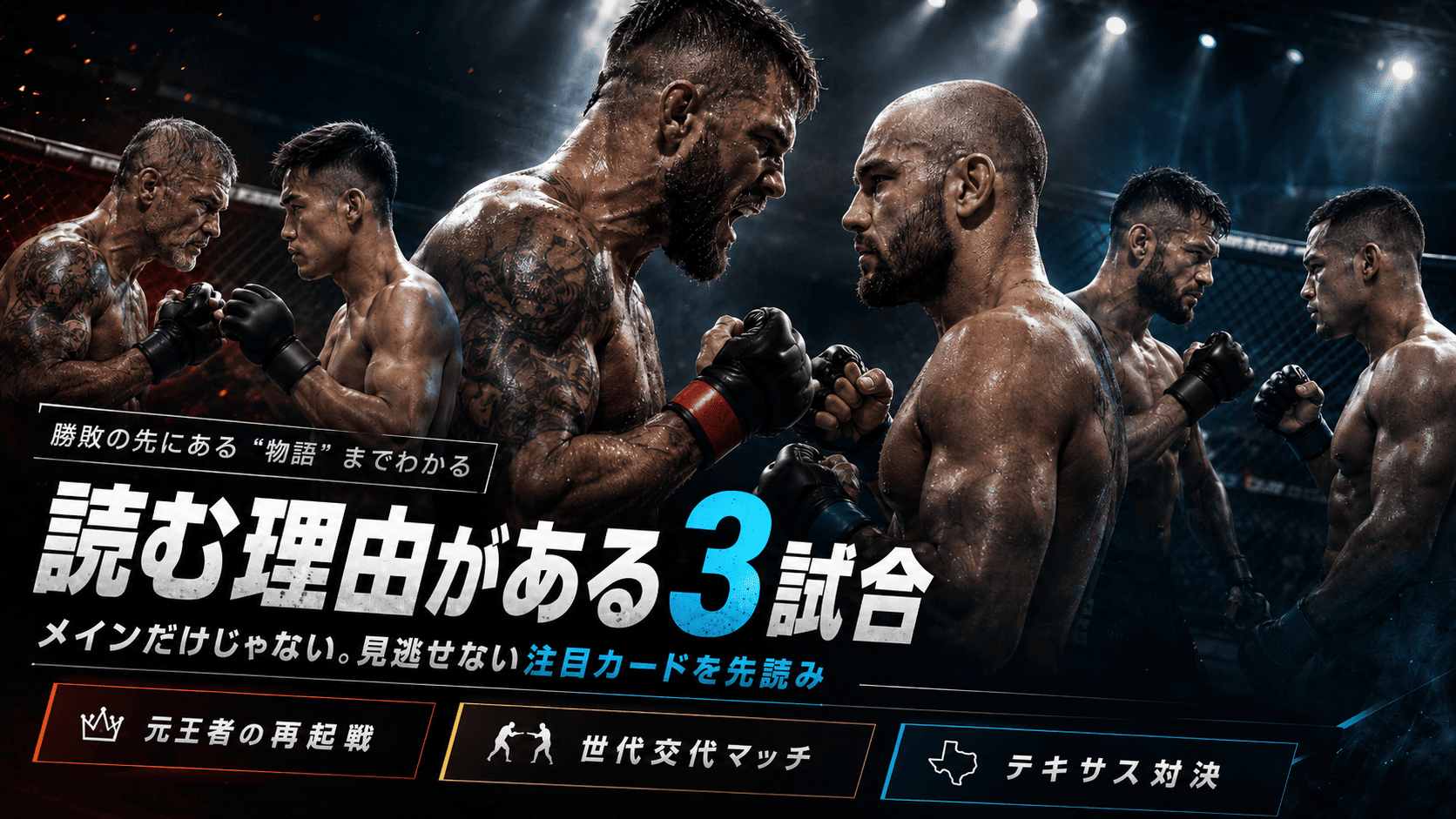 読む理由がある3試合はここ