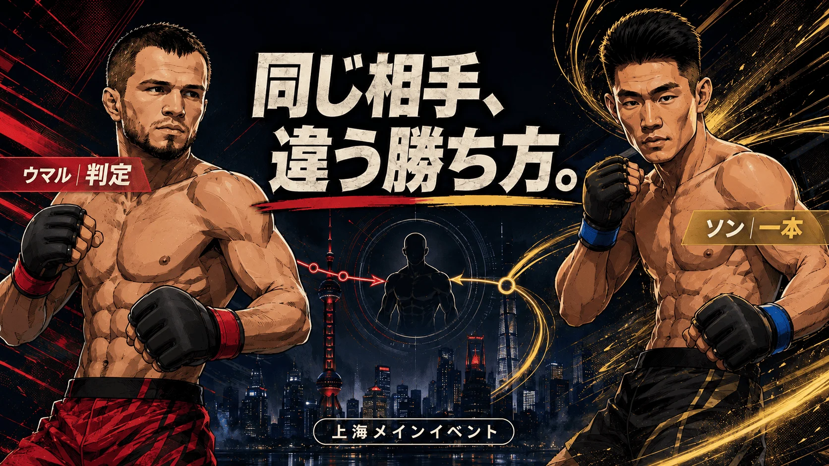 Umar Nurmagomedov vs Song Yadong UFC bantamweight main event image at UFC Shanghai