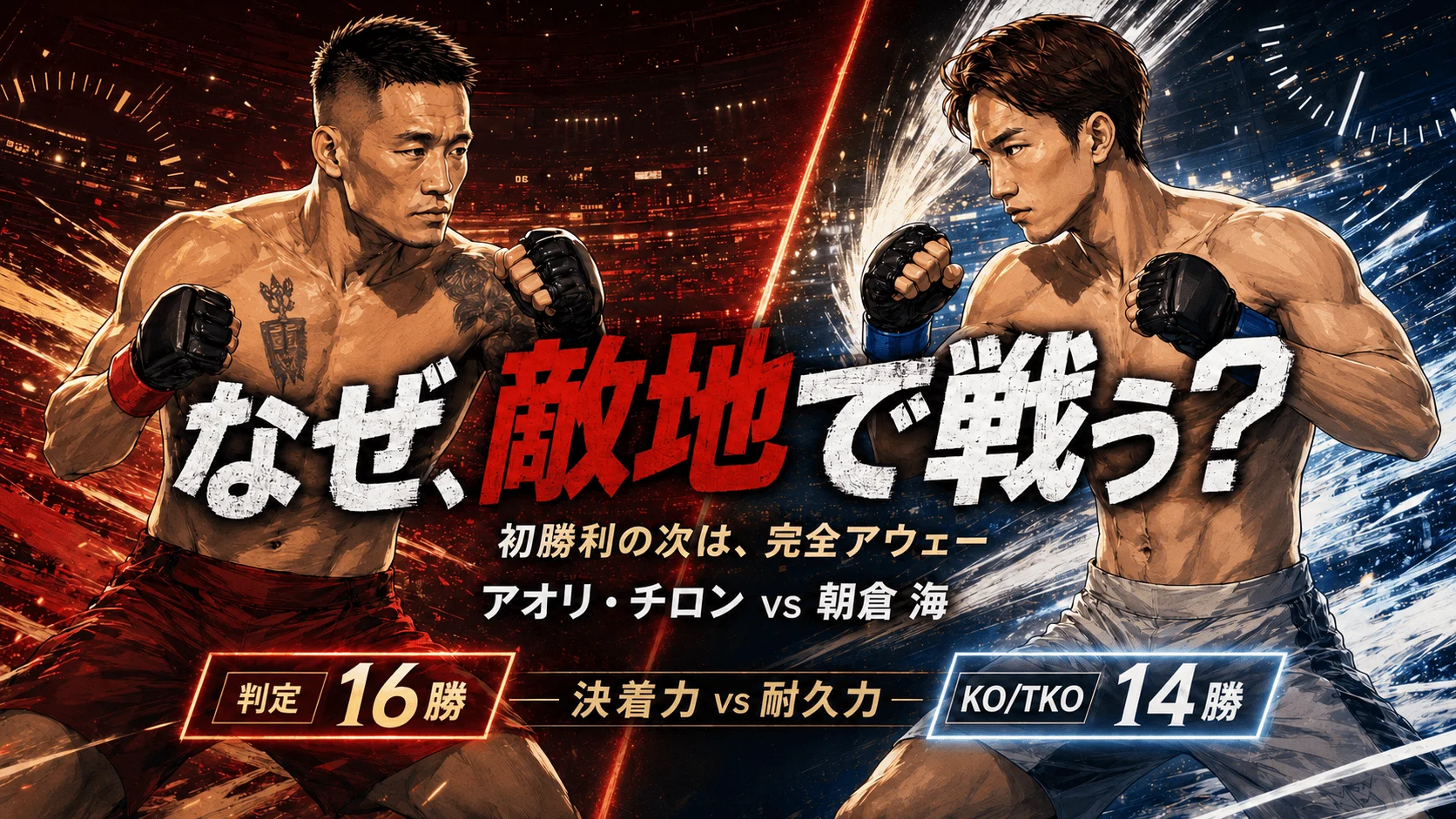 Aoriqileng vs Kai Asakura UFC bantamweight main card image at UFC Shanghai