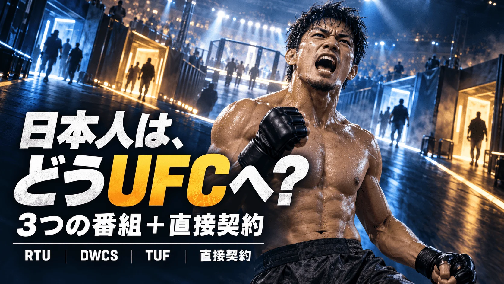 UFCに入る3つの道