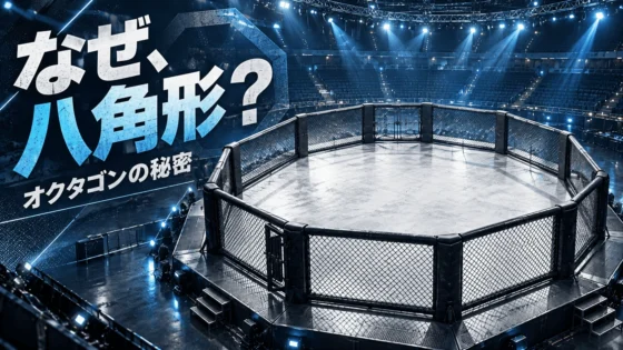 オクタゴンとは？UFCの試合場が八角形の理由とサイズを解説